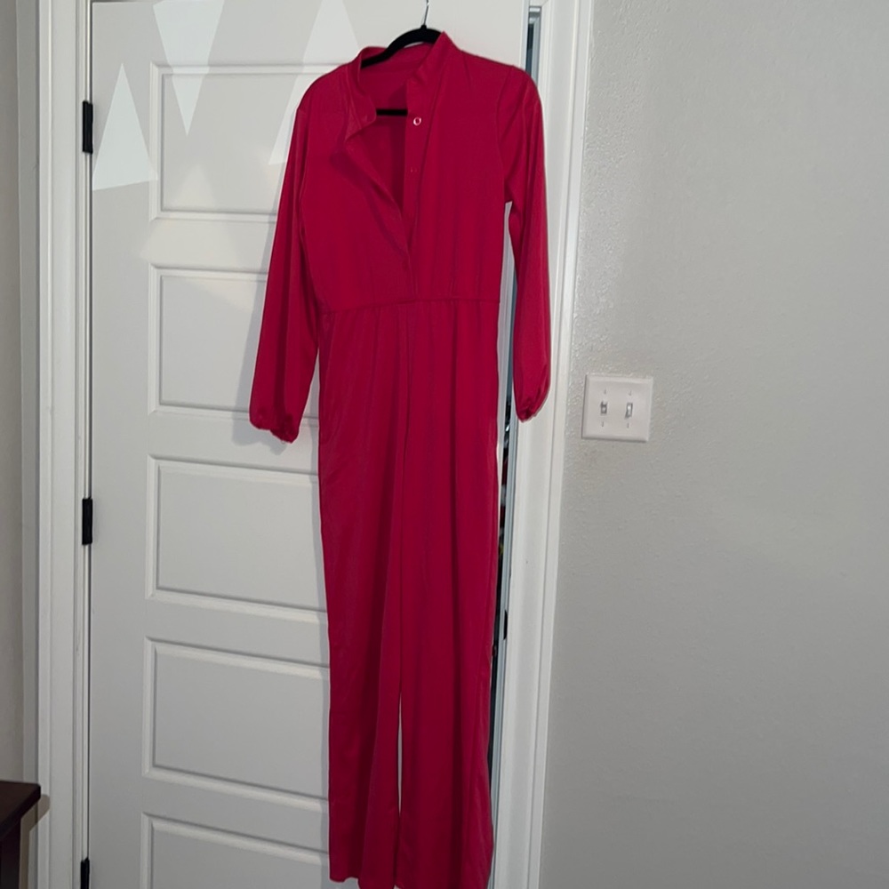 Pink jumpsuit